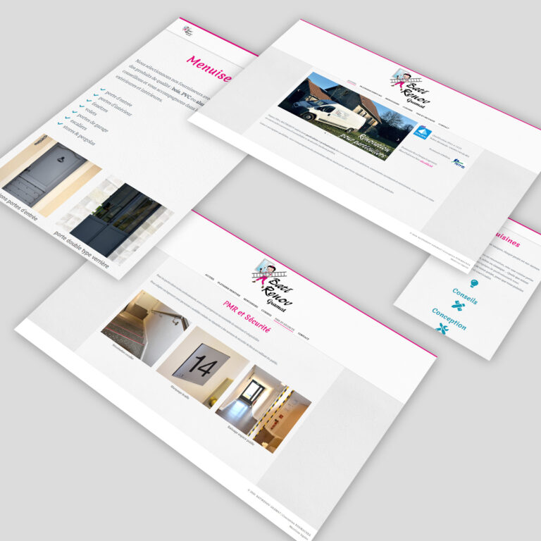 2020-02 BATIRENOV GRAMAT Isometric Web Pages Mockup